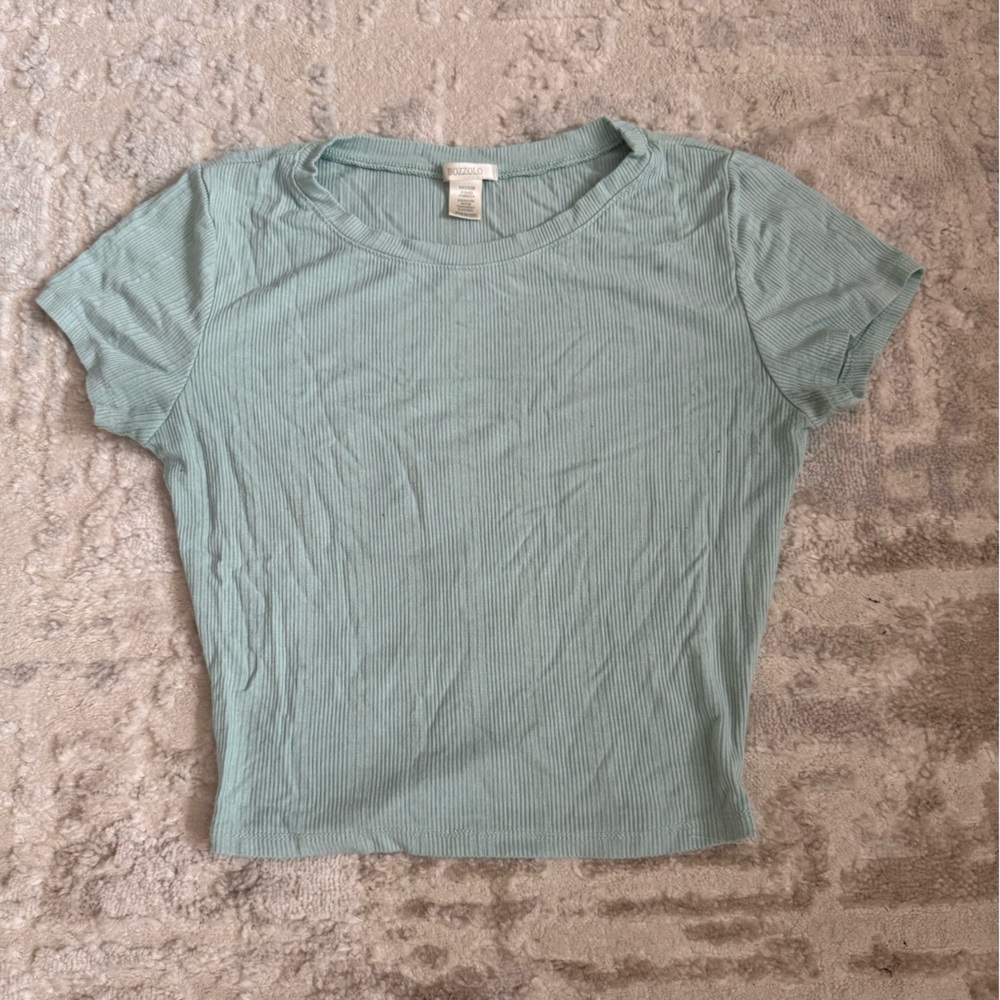 Marshalls Light Teal Short Sleeve Tee